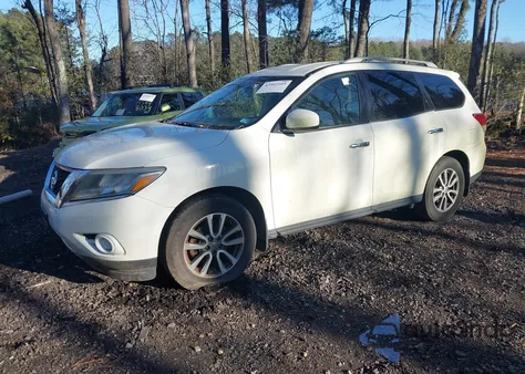 2016 Nissan Pathfinder S from USA, damaged, VIN 5N1AR2MN8GC629862